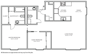 Floorplan of Horizon House, Assisted Living, Nursing Home, Independent Living, CCRC, Seattle, WA 6
