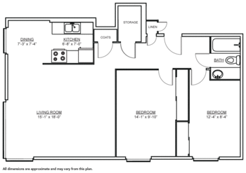 Floorplan of Horizon House, Assisted Living, Nursing Home, Independent Living, CCRC, Seattle, WA 4