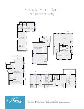 Floorplan of The Kenney, Assisted Living, Nursing Home, Independent Living, CCRC, Seattle, WA 1