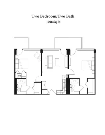 Floorplan of Hearthstone, Assisted Living, Nursing Home, Independent Living, CCRC, Seattle, WA 16