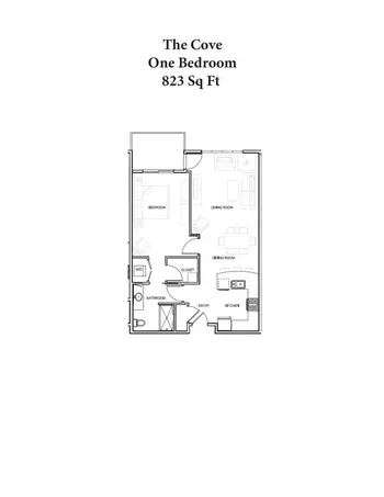 Floorplan of Hearthstone, Assisted Living, Nursing Home, Independent Living, CCRC, Seattle, WA 20
