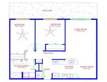Floorplan of Panorama, Assisted Living, Nursing Home, Independent Living, CCRC, Lacey, WA 1