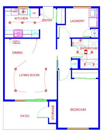 Floorplan of Panorama, Assisted Living, Nursing Home, Independent Living, CCRC, Lacey, WA 7