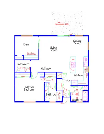 Floorplan of Panorama, Assisted Living, Nursing Home, Independent Living, CCRC, Lacey, WA 14