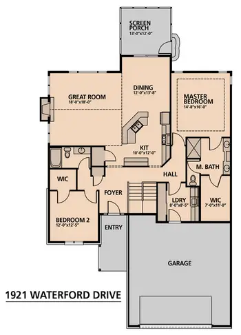 Floorplan of Cedar Crest, Assisted Living, Nursing Home, Independent Living, CCRC, Janesville, WI 1