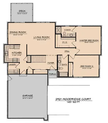 Floorplan of Cedar Crest, Assisted Living, Nursing Home, Independent Living, CCRC, Janesville, WI 3