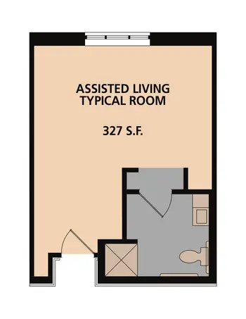Floorplan of Cedar Crest, Assisted Living, Nursing Home, Independent Living, CCRC, Janesville, WI 4