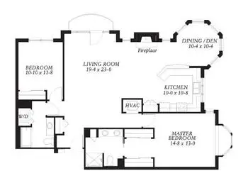 Floorplan of Eastcastle Place, Assisted Living, Nursing Home, Independent Living, CCRC, Milwaukee, WI 7