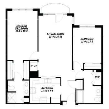 Floorplan of Eastcastle Place, Assisted Living, Nursing Home, Independent Living, CCRC, Milwaukee, WI 1