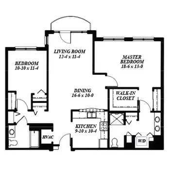 Floorplan of Eastcastle Place, Assisted Living, Nursing Home, Independent Living, CCRC, Milwaukee, WI 2