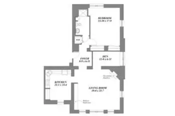 Floorplan of Eastcastle Place, Assisted Living, Nursing Home, Independent Living, CCRC, Milwaukee, WI 5