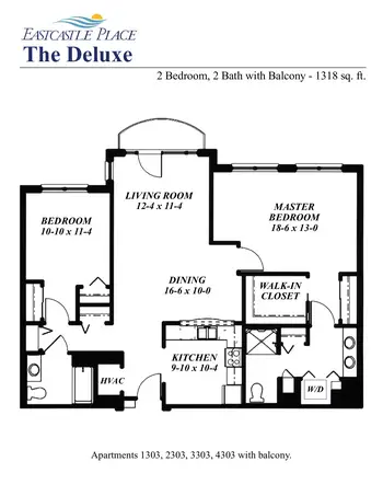 Floorplan of Eastcastle Place, Assisted Living, Nursing Home, Independent Living, CCRC, Milwaukee, WI 10