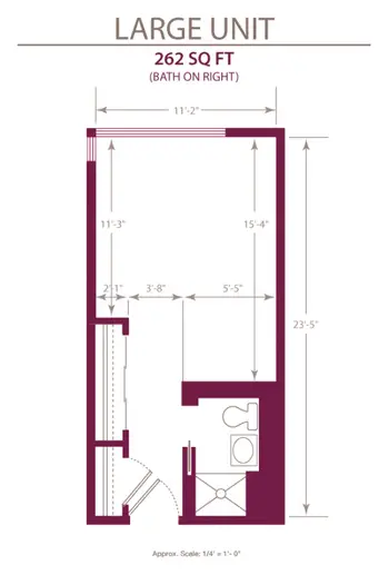 Floorplan of VMP, Assisted Living, Nursing Home, Independent Living, CCRC, Milwaukee, WI 3