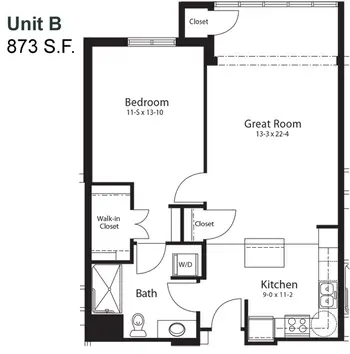 Floorplan of Congregational Home, Assisted Living, Nursing Home, Independent Living, CCRC, Brookfield, WI 8