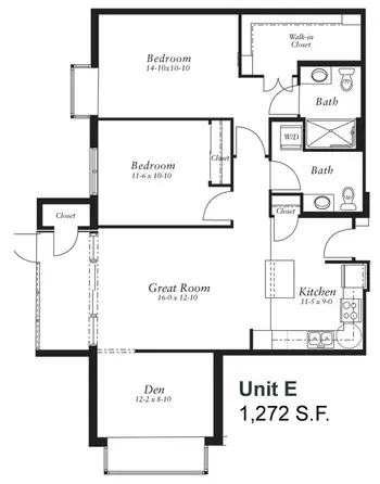Floorplan of Congregational Home, Assisted Living, Nursing Home, Independent Living, CCRC, Brookfield, WI 11