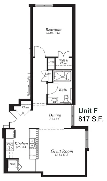 Floorplan of Congregational Home, Assisted Living, Nursing Home, Independent Living, CCRC, Brookfield, WI 12