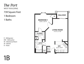 Floorplan of Shorehaven Living, Assisted Living, Nursing Home, Independent Living, CCRC, Oconomowoc, WI 2