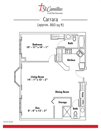 Floorplan of St. Camillus, Assisted Living, Nursing Home, Independent Living, CCRC, Wauwatosa, WI 4