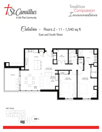 Floorplan of St. Camillus, Assisted Living, Nursing Home, Independent Living, CCRC, Wauwatosa, WI 12