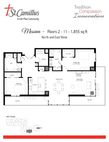 Floorplan of St. Camillus, Assisted Living, Nursing Home, Independent Living, CCRC, Wauwatosa, WI 16