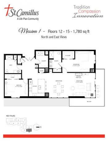 Floorplan of St. Camillus, Assisted Living, Nursing Home, Independent Living, CCRC, Wauwatosa, WI 17