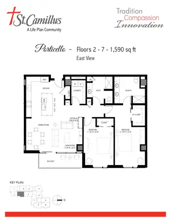 Floorplan of St. Camillus, Assisted Living, Nursing Home, Independent Living, CCRC, Wauwatosa, WI 19