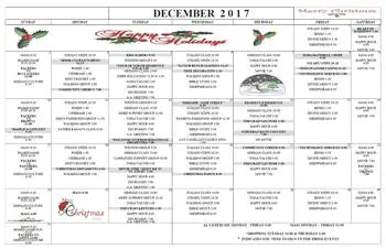Activity Calendar of St. Camillus, Assisted Living, Nursing Home, Independent Living, CCRC, Wauwatosa, WI 20