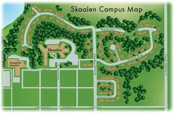 Campus Map of Skaalen Retirement Services, Assisted Living, Nursing Home, Independent Living, CCRC, Stoughton, WI 1