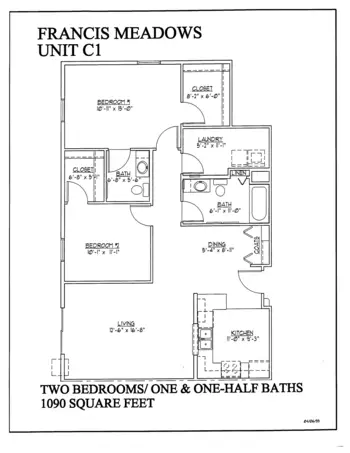 Floorplan of Milwaukee Catholic Home, Assisted Living, Nursing Home, Independent Living, CCRC, Milwaukee, WI 3