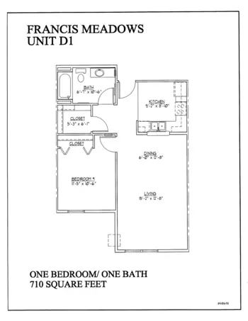 Floorplan of Milwaukee Catholic Home, Assisted Living, Nursing Home, Independent Living, CCRC, Milwaukee, WI 5