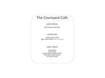 Dining menu of Edgewood Summit, Assisted Living, Nursing Home, Independent Living, CCRC, Charleston, WV 3