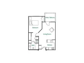 Floorplan of Edgewood Summit, Assisted Living, Nursing Home, Independent Living, CCRC, Charleston, WV 9