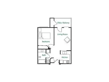 Floorplan of Edgewood Summit, Assisted Living, Nursing Home, Independent Living, CCRC, Charleston, WV 14
