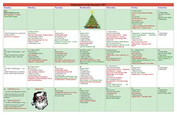 Activity Calendar of Woodlands Retirement Community, Assisted Living, Nursing Home, Independent Living, CCRC, Huntington, WV 3