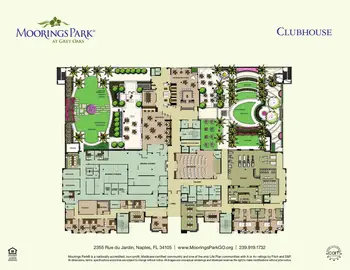 Floorplan of Moorings Park at Grey Oaks, Assisted Living, Nursing Home, Independent Living, CCRC, Naples, FL 2