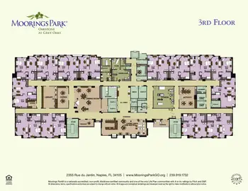Floorplan of Moorings Park at Grey Oaks, Assisted Living, Nursing Home, Independent Living, CCRC, Naples, FL 3