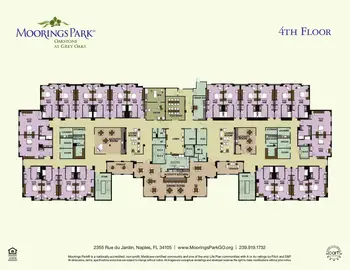 Floorplan of Moorings Park at Grey Oaks, Assisted Living, Nursing Home, Independent Living, CCRC, Naples, FL 4