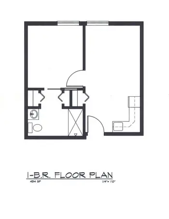 Floorplan of Mountain Vista, Assisted Living, Nursing Home, Independent Living, CCRC, Wheat Ridge, CO 2
