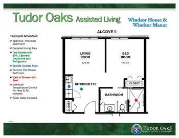 Floorplan of Tudor Oaks, Assisted Living, Nursing Home, Independent Living, CCRC, Muskego, WI 18