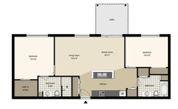 Floorplan of Tudor Oaks, Assisted Living, Nursing Home, Independent Living, CCRC, Muskego, WI 5