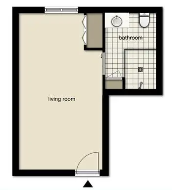Floorplan of Tudor Oaks, Assisted Living, Nursing Home, Independent Living, CCRC, Muskego, WI 9