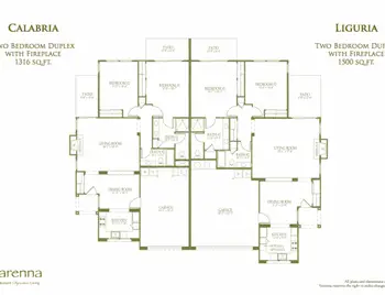 Floorplan of Varenna at Fountaingrove, Assisted Living, Nursing Home, Independent Living, CCRC, Santa Rosa, CA 12