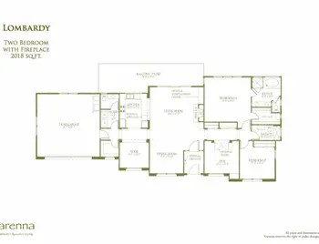 Floorplan of Varenna at Fountaingrove, Assisted Living, Nursing Home, Independent Living, CCRC, Santa Rosa, CA 18
