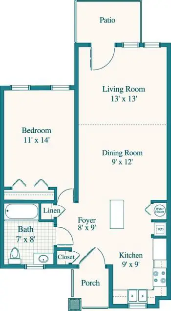 Floorplan of Normandie Ridge, Assisted Living, Nursing Home, Independent Living, CCRC, York, PA 8