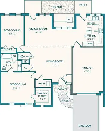Floorplan of Normandie Ridge, Assisted Living, Nursing Home, Independent Living, CCRC, York, PA 15