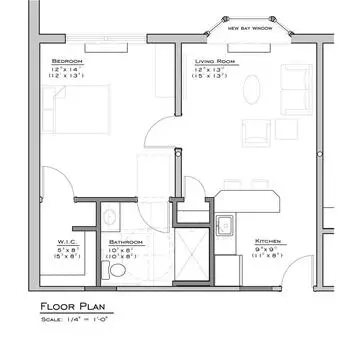 Floorplan of River Woods, Assisted Living, Nursing Home, Independent Living, CCRC, Lewisburg, PA 6