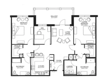 Floorplan of Asbury Bethany Village, Assisted Living, Nursing Home, Independent Living, CCRC, Mechanicsburg, PA 3