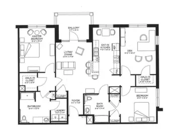 Floorplan of Asbury Bethany Village, Assisted Living, Nursing Home, Independent Living, CCRC, Mechanicsburg, PA 10