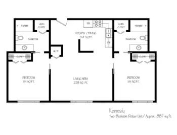 Floorplan of Asbury Place Maryville, Assisted Living, Nursing Home, Independent Living, CCRC, Maryville, TN 4