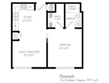 Floorplan of Asbury Place Kingsport, Assisted Living, Nursing Home, Independent Living, CCRC, Kingsport, TN 13